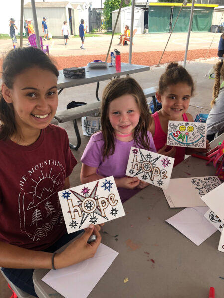 eco-art-camp fun after camp